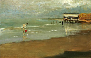 Cuadro de Joaquín Sorolla y Bastida - Playa de Galicia