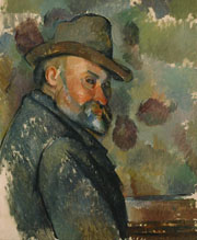 Cuadro de Paul Cézanne - Autorretrato con un Sombrero
