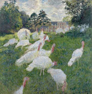 Cuadro de Oscar-Claude Monet - Los Pavos