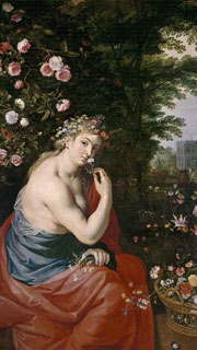 Cuadro de Peter Paul Rubens - La diosa Flora