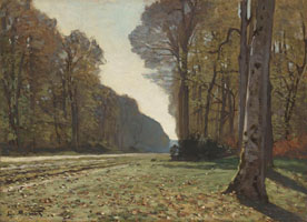 Cuadro de Oscar-Claude Monet - El Camino de Chailly