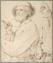 Cuadro de Pieter  Brueghel  el Viejo - El pintor y el comprador