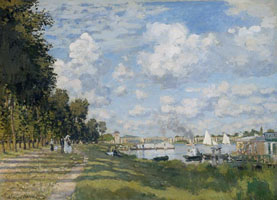 Cuadro de Oscar-Claude Monet - La Cuenca de Argenteuil