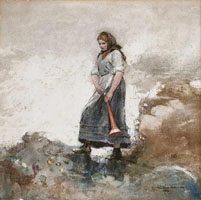 Cuadro de Homer winslow - Hija de la Guardia Costera