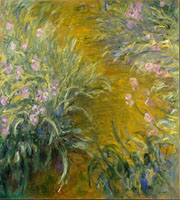 Cuadro de Oscar-Claude Monet - Camino a través de los iris