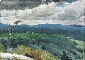 Cuadro de Homer winslow - Paisaje montañoso