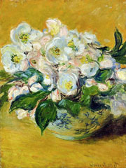Cuadro de Oscar-Claude Monet - Rosas de la Navidad