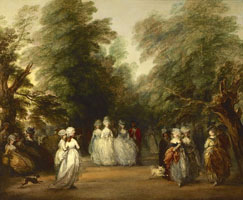 Cuadro de Thomas Gainsborough - El Centro Comercial en St. James's Park
