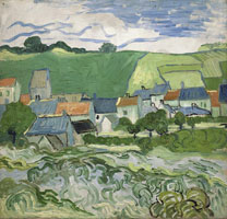 Cuadro de Vincent Willem van Gogh  - Vista de Auvers