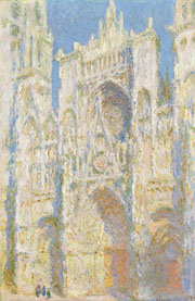 Cuadro de Oscar-Claude Monet - Catedral de Ruán, luz del sol del oeste
