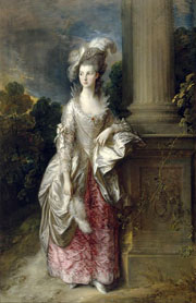 Cuadro de Thomas Gainsborough - La Honorable Sra. Graham