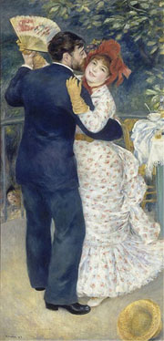Cuadro de Pierre Auguste Renoir - Baile regional