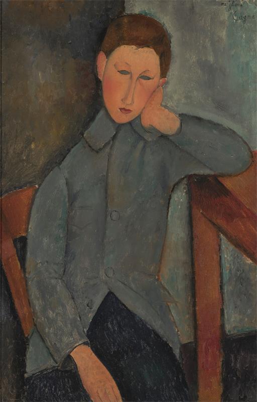 Cuadro de Amedeo Modigliani - The Boy (1919)