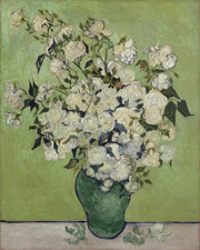 Cuadro de Vincent Willem van Gogh  - Jarrón de Rosas