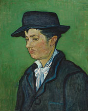 Cuadro de Vincent Willem van Gogh  - Retrato de Armand Roulin