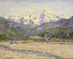 Cuadro de Oscar-Claude Monet - El Valle del Nervia