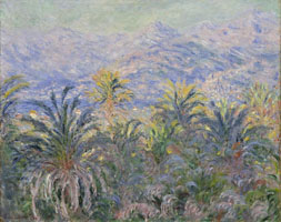 Cuadro de Oscar-Claude Monet - Palmeras en Bordighera