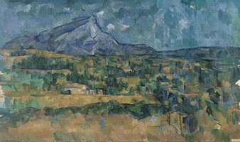 Cuadro de Paul Cézanne - Mont SainteVictoire III
