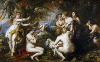 Cuadro de Peter Paul Rubens - Diana y Calisto