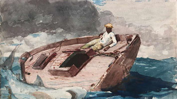 Cuadro de Homer winslow - La corriente del Golfo-