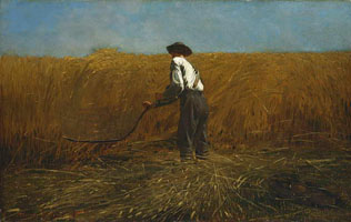 Cuadro de Homer winslow - El veterano en un nuevo campo