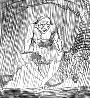 Cuadro de William Blake  - Agua