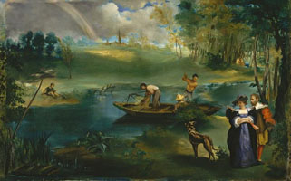Cuadro de Édouard Manet - Pesca