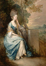 Cuadro de Thomas Gainsborough - Retrato de Anne, condesa de Chesterfield