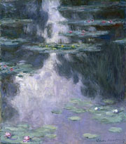 Cuadro de Oscar-Claude Monet - Nenúfares II