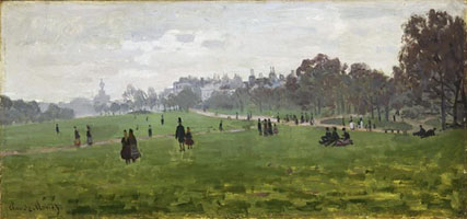 Cuadro de Oscar-Claude Monet - Green Park en Londres
