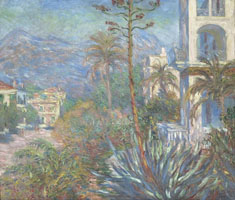 Cuadro de Oscar-Claude Monet - Villas en Bordighera