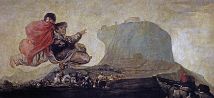 Cuadro de Francisco de Goya y Lucientes - Aquelarre, o Asmodea 
