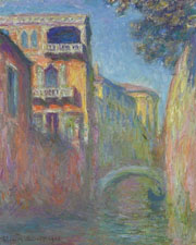 Cuadro de Oscar-Claude Monet - Rio della Salute
