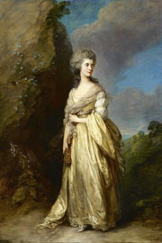 Cuadro de Thomas Gainsborough - Retrato de la señora Peter William Baker