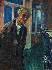 Cuadro de Edvard Munch - El Vagabundo de Noche