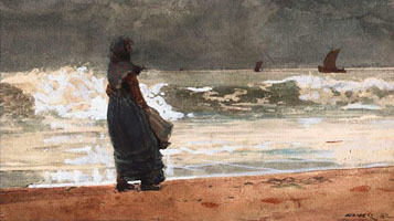 Cuadro de Homer winslow - El Observador, Tynemouth