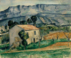 Cuadro de Paul Cézanne - Casa en la Provenza