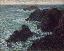 Cuadro de Oscar-Claude Monet - Cote Sauvage