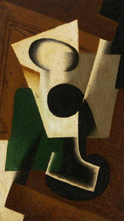 Cuadro de José Victoriano González-Pérez  - Todavía vida con un vidrio