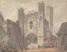 Cuadro de Joseph Mallord William Turner - Puerta de San Agustín, Canterbury 