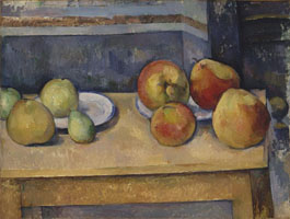 Cuadro de Paul Cézanne - Naturaleza muerta con manzanas y peras
