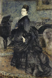 Cuadro de Pierre Auguste Renoir - Retrato de una Mujer,  Señora de Georges Hartmann