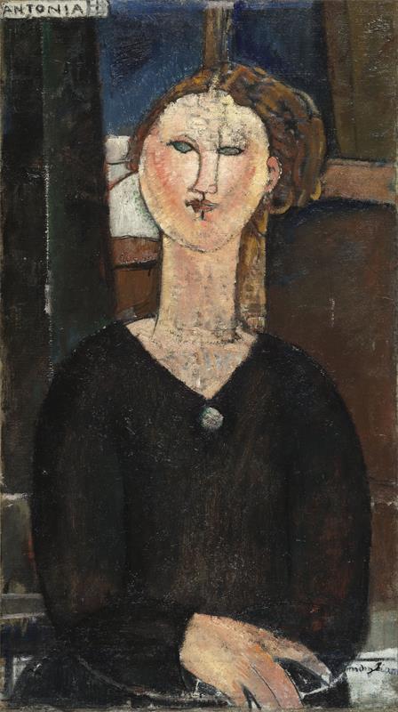Cuadro de Amedeo Modigliani - Antonia (Circa 1915)