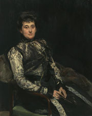 Cuadro de Joaquín Sorolla y Bastida - Retrato de María Teresa Moret y Remisa, señora de Beruete