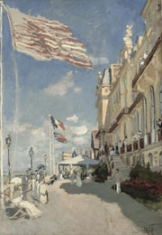 Cuadro de Oscar-Claude Monet - Hotel des roches noires. Trouville