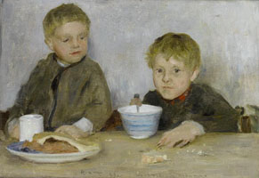Cuadro de Henry Scott Tuke - Georgie & Richard