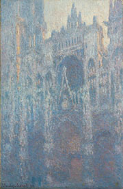 Cuadro de Oscar-Claude Monet - El Portal de la Catedral de Rouen en Luz de la Mañana