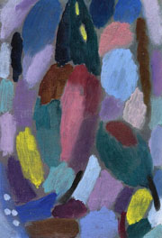 Cuadro de Alexej von Jawlensky - Variación Campo de tulipanes