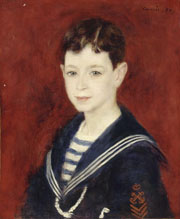 Cuadro de Pierre Auguste Renoir - Fernand Halphen como muchacho