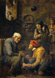 Cuadro de David Teniers (El Joven) - Operación quirúrgica